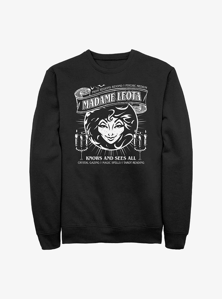 Haunted Mansion Madame Leota Knows All Sweatshirt