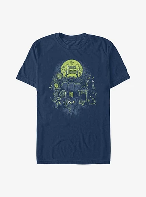 Haunted Mansion Montage Comfort Colors T-Shirt