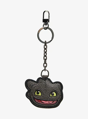 Loungefly DreamWorks How to Train Your Dragon Toothless Face Keychain - BoxLunch Exclusive