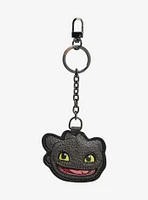 Loungefly DreamWorks How to Train Your Dragon Toothless Face Keychain - BoxLunch Exclusive