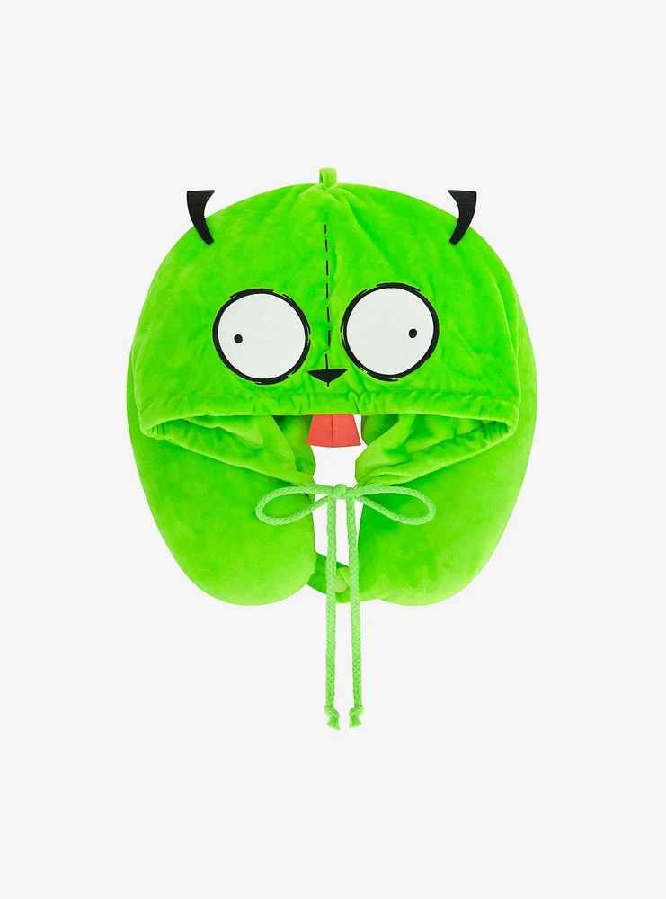 FUL Invader Zim GIR Hooded Travel Neck Pillow