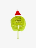 FUL The Grinch Santa Hat Hoodie Travel Neck Pillow