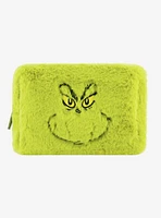 FUL The Grinch Face Plush Cosmetic Bag