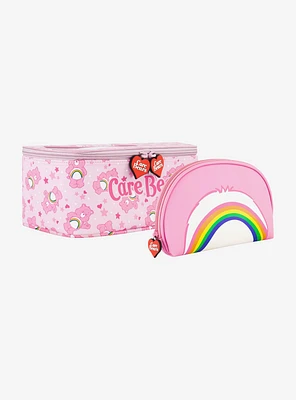 FUL Care Bears Cheer Bear 2-Piece Travel Cosmetic Bag Set