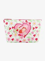 FUL Strawberry Shortcake Heart Trapezoid Cosmetic Bag