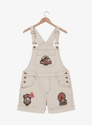 Jurassic Park Logo Women's Plus Overall Shorts — BoxLunch Exclusive