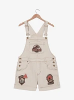 Jurassic Park Logo Women's Plus Overall Shorts — BoxLunch Exclusive