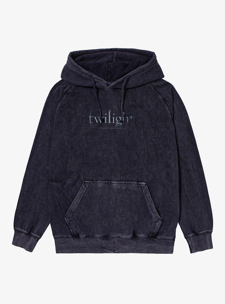 Twilight Logo Mineral Wash Hoodie