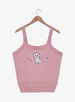 Disney The Aristocats Marie Music Notes Women's Plus Knit Tank - BoxLunch Exclusive