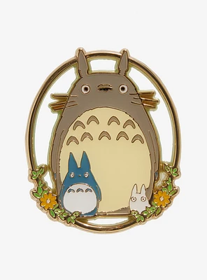 Studio Ghibli® My Neighbor Totoro Stained Glass Totoros Enamel Pin - BoxLunch Exclusive