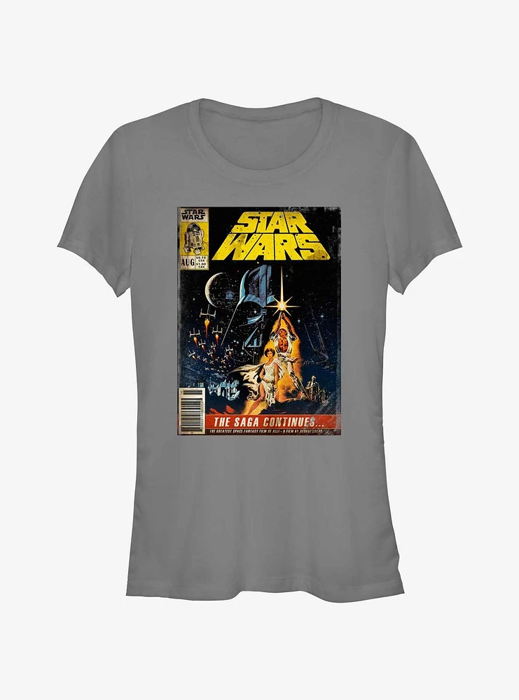 Star Wars Saga Continues Girls T-Shirt