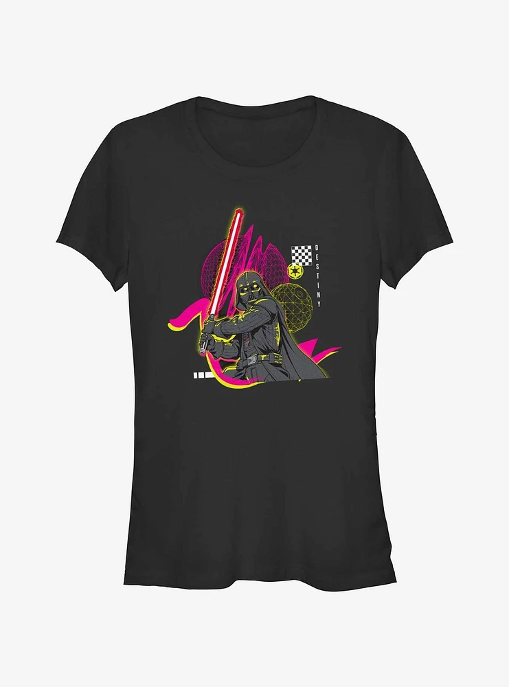 Star Wars Darth Vader Destiny Girls T-Shirt