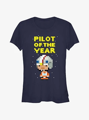 Star Wars Pilot Of The Year Girls T-Shirt