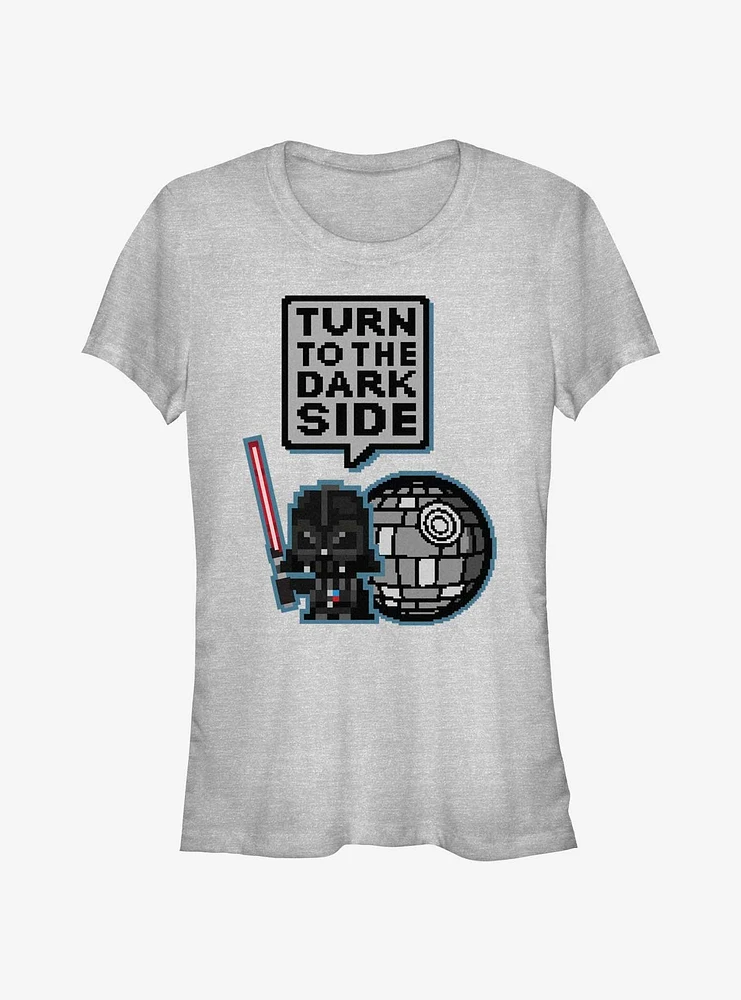 Star Wars Turn To The Dark Side Girls T-Shirt