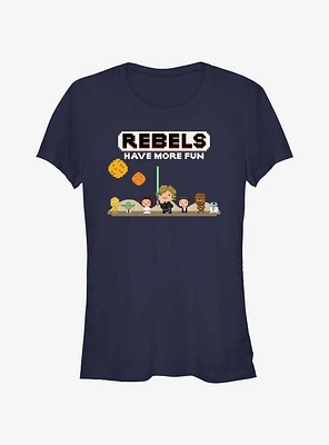 Star Wars Rebels Have More Fun Girls T-Shirt