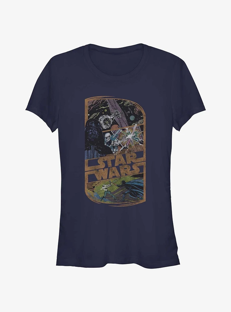 Star Wars Vintage Action Girls T-Shirt