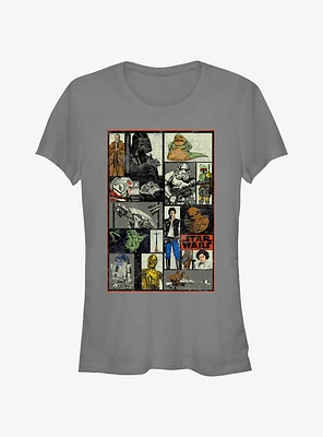 Star Wars Back To Boxes Girls T-Shirt