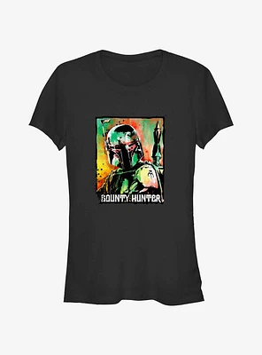 Star Wars Boba Art Girls T-Shirt