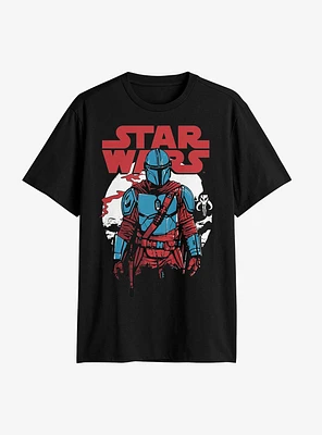 Star Wars The Mandalorian Heart Of A Warrior T-Shirt