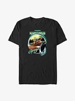 Star Wars The Mandalorian Grogu Chrome T-Shirt