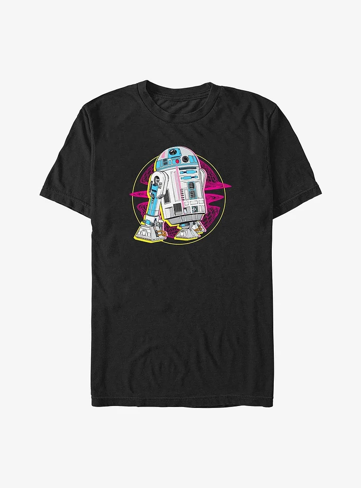 Star Wars R2 D2 Vaporwave T-Shirt