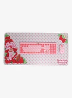Strawberry Shortcake Pink Keyboard and Desk Mat Set