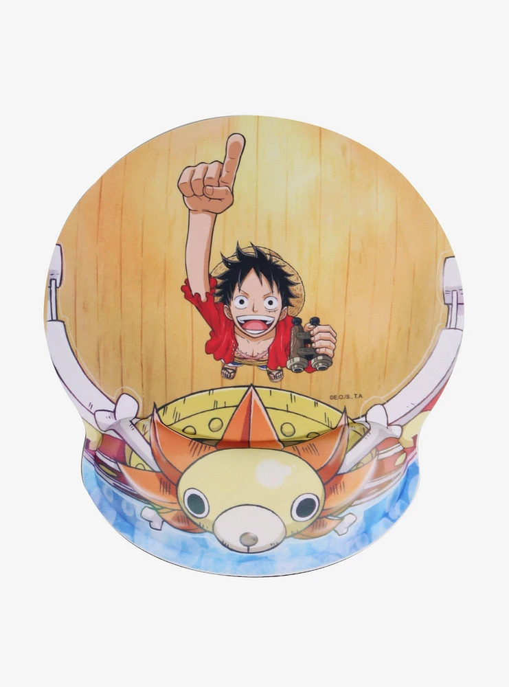 One Piece Luffy Mouse Pad With Wrist Rest