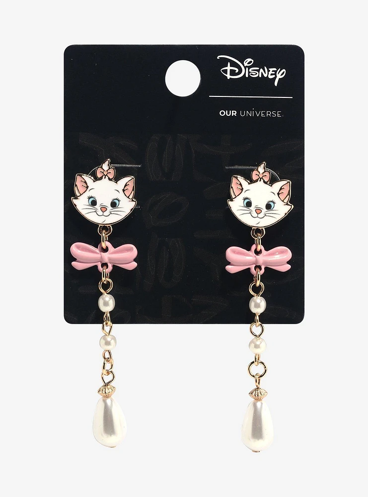 Our Universe Disney The Aristocats Marie Bow Earrings