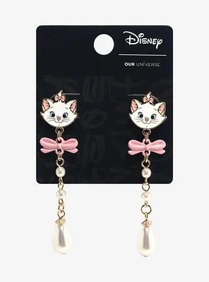 Our Universe Disney The Aristocats Marie Bow Earrings