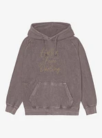 A Court Of Thorns And Roses Hello Feyre Darling Mineral Wash Hoodie