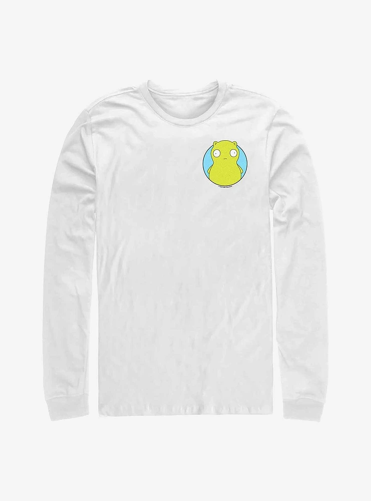 Bob's Burgers Kuchi Kopi Pocket Hit Long-Sleeve T-Shirt