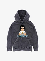 Bob's Burgers Gene Dad Mineral Wash Hoodie