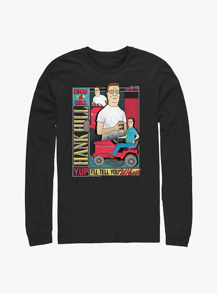 King of the Hill Hank Boxed Long-Sleeve T-Shirt