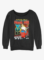 King of the Hill Hank Yup Girls Slouchy Sweatshirt