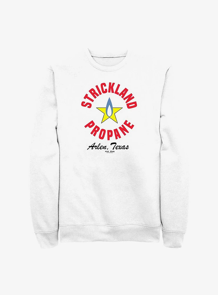 King of the Hill Strickland Propane Logo Sweatshirt