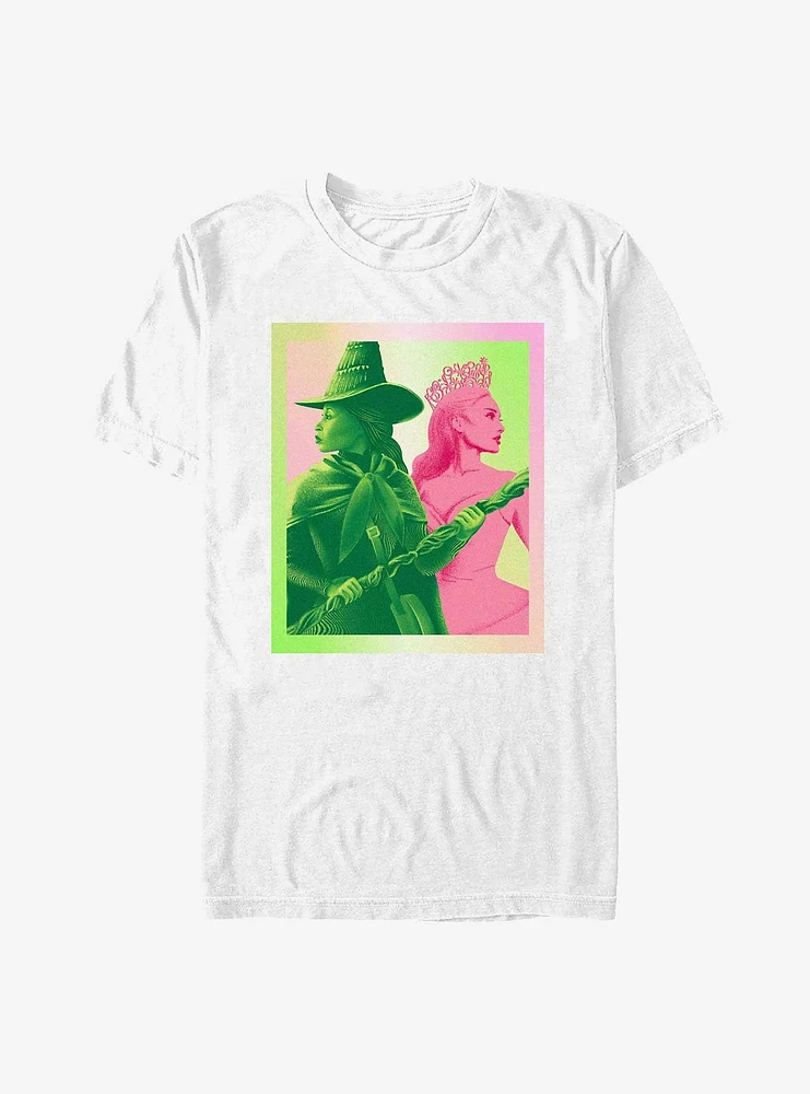 Wicked Elphaba And Glinda Big & Tall T-Shirt