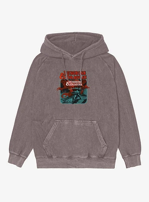 Dungeons & Dragons Red Dragon Battle Mineral Wash Hoodie