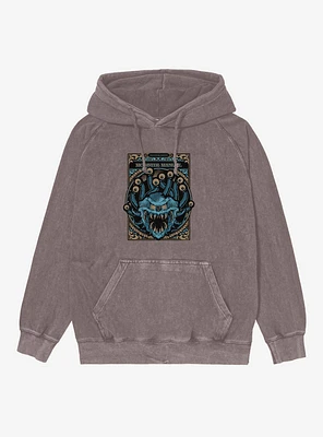 Dungeons & Dragons Beholder Monster Manual Mineral Wash Hoodie