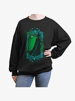 Wicked Mourn For Girls Oversized Sweatshirt