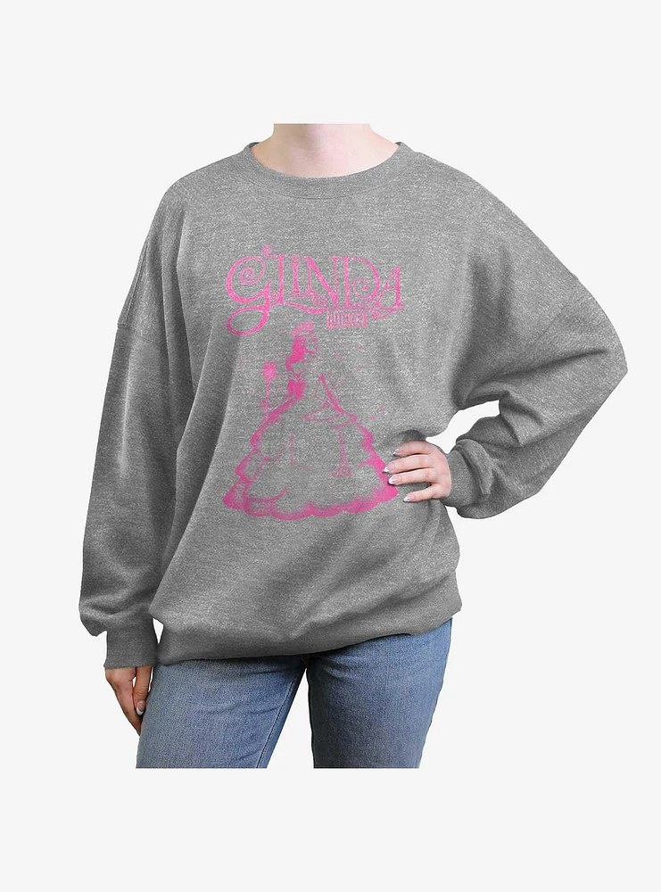 Wicked Glinda Girls Oversized Sweatshirt