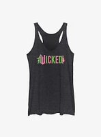 Wicked Elphaba and Glinda Silhouettes Logo Girls Tank