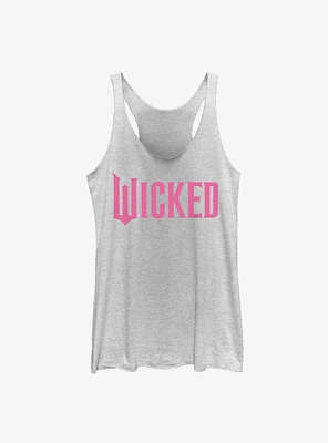 Wicked Simply Pink Logo Girls Tank