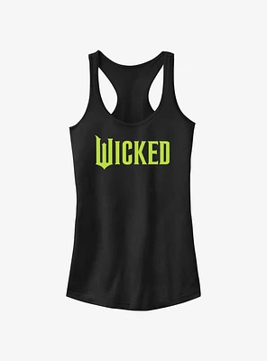 Wicked Green Logo Girls Tank