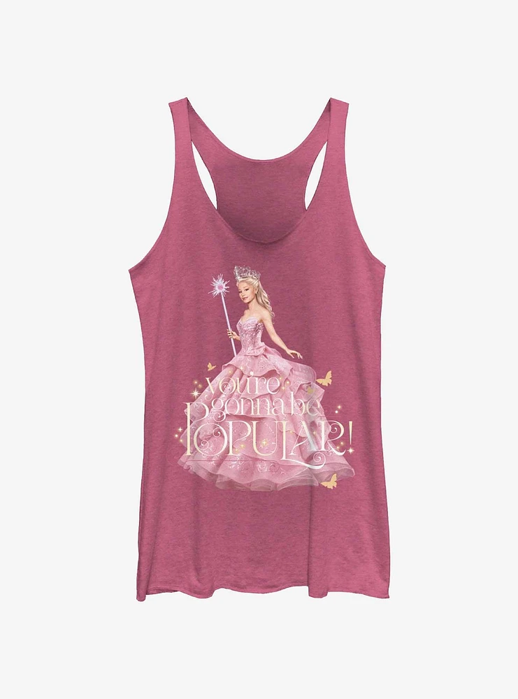 Wicked Glinda Gonna Be Popular Girls Tank