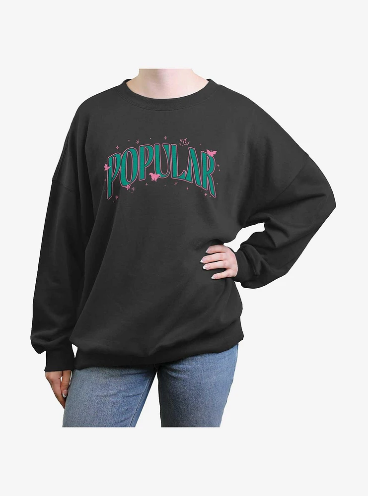 Wicked Popular Girls Oversized Sweatshirt