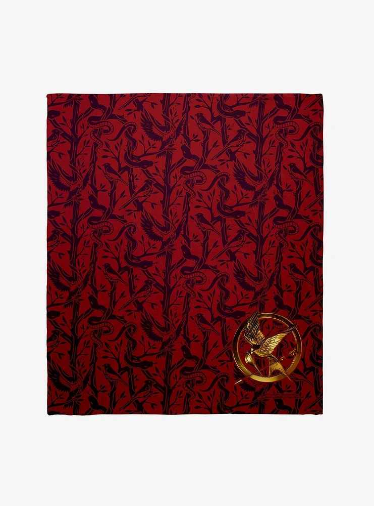 The World Of The Hunger Games The Ballad Of Songbirds And Snakes Throw Blanket