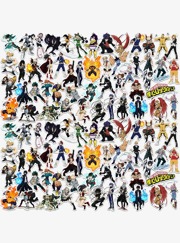 My Hero Academia Heroes Sticker Pack