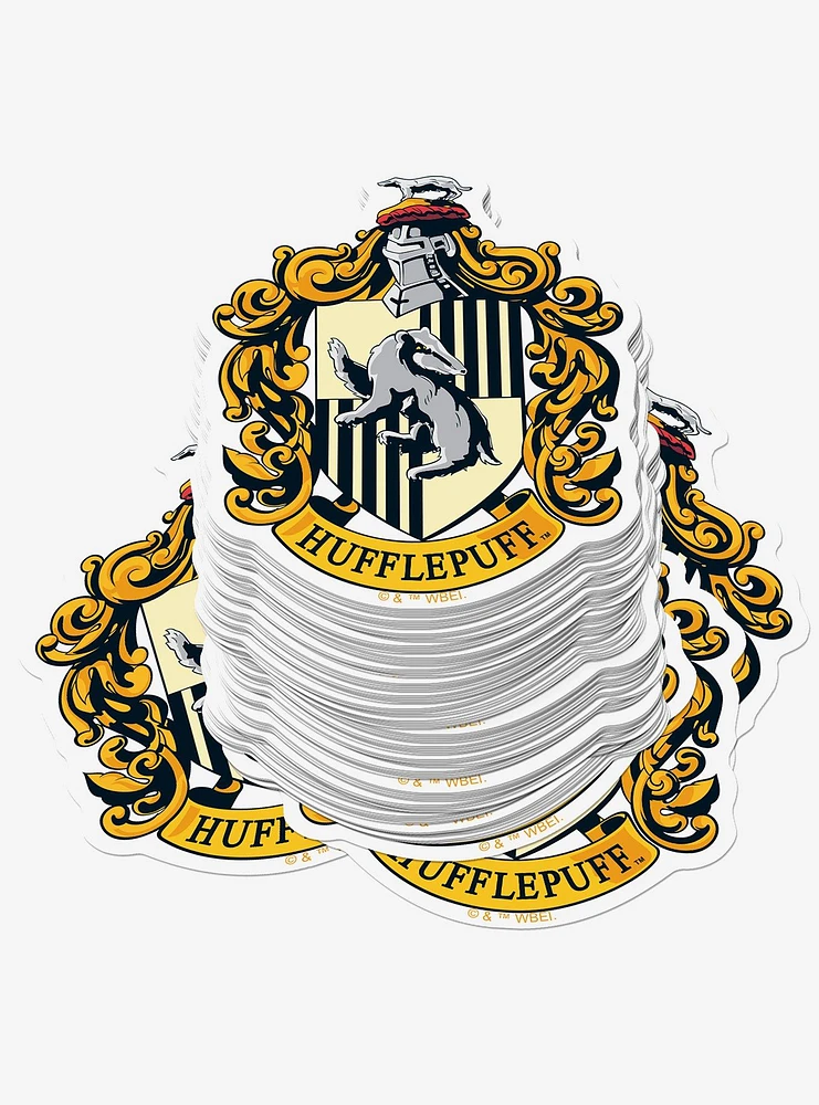 Harry Potter Hufflepuff Crest Sticker Pack