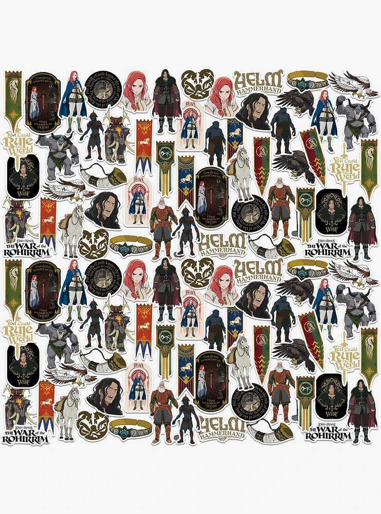 Lord of the Rings The War of the Rohirrim Sticker Pack