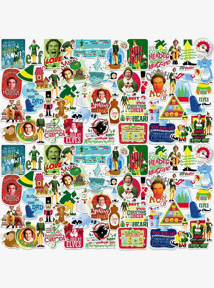 Elf Christmas Cheer Sticker Pack